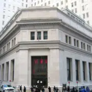 Banks like the one shown, often blacklist former felons from opening bank accounts.